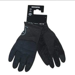 Rossignol Midweight Water Resistant Winter Gloves Black Men's Large